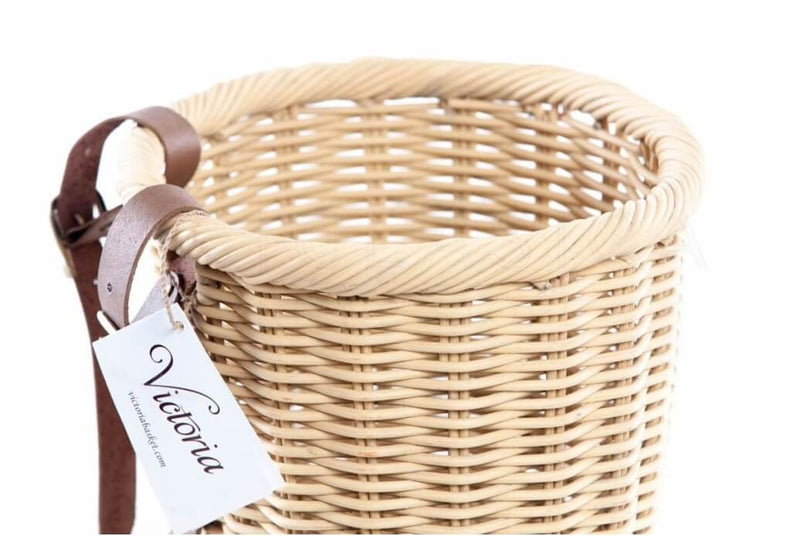 Comprar Cesta para bicicleta de mimbre Victoria Wicker natural