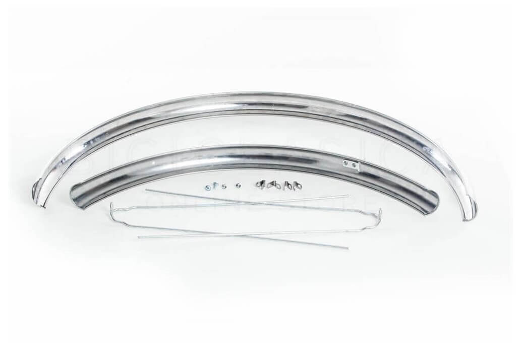 Comprar Guardabarros Cromados Acero 26" 51 mm