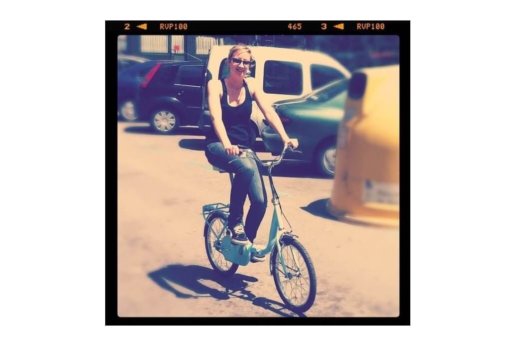 Comprar Bicicleta Plegable Bambina Azul