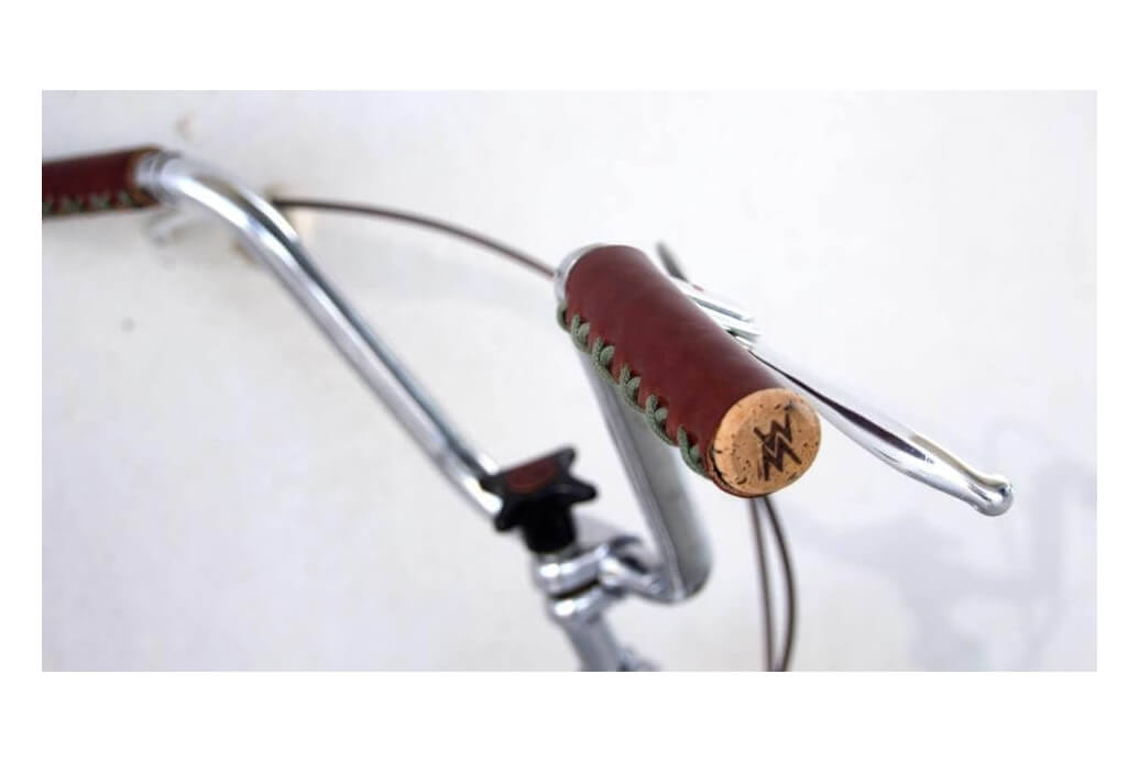 Comprar Puños de manillar Piel y corcho de Walter Matrakas Brown-Grey