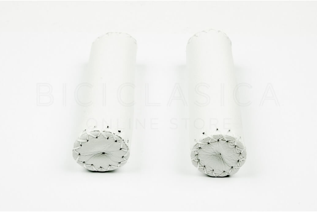 Comprar Puños Piel Blanco 120 mm