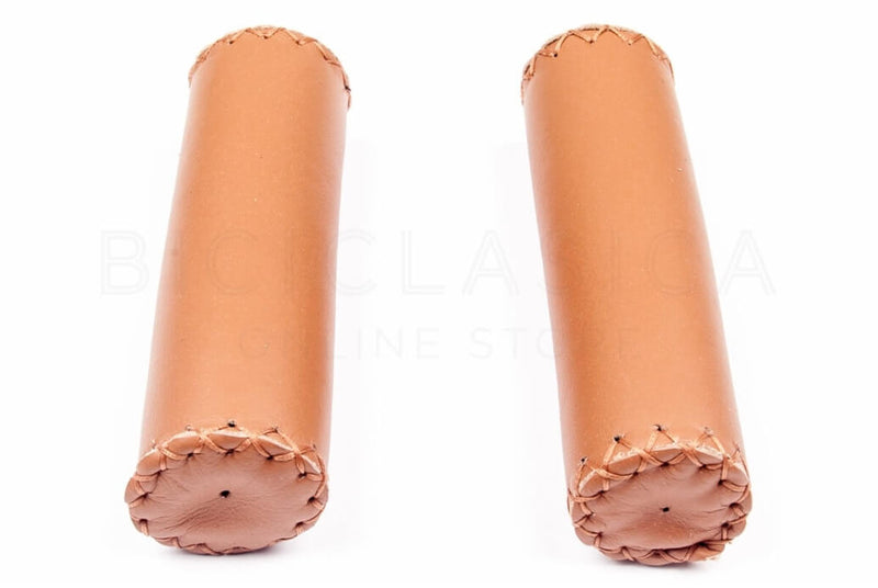 Comprar Puños Italianos de Piel 120 mm Reborde Estrecho Miel