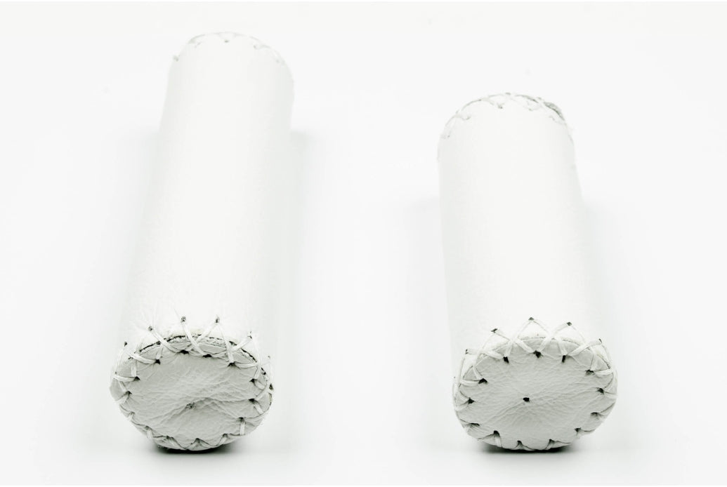 Comprar Puños Piel Blanco 120 mm /90 mm