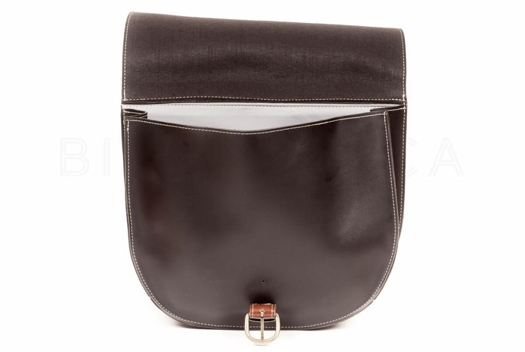 Comprar Alforjas artesanales para bicicleta vintage negro