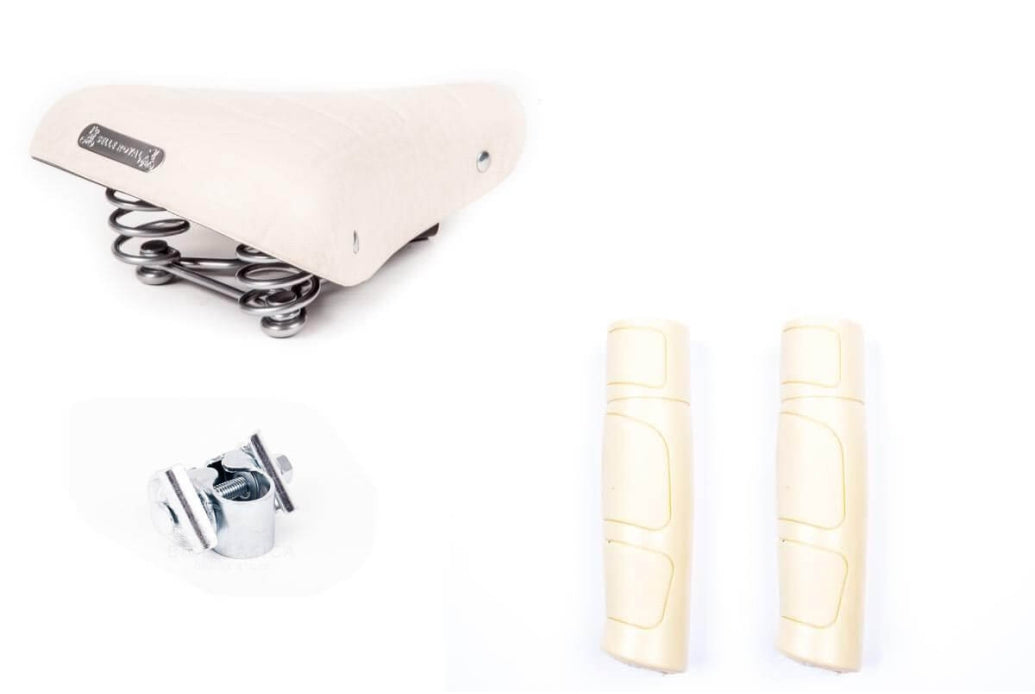 Comprar OFERTA Sillín Muelles + Puños Panna + Nuez