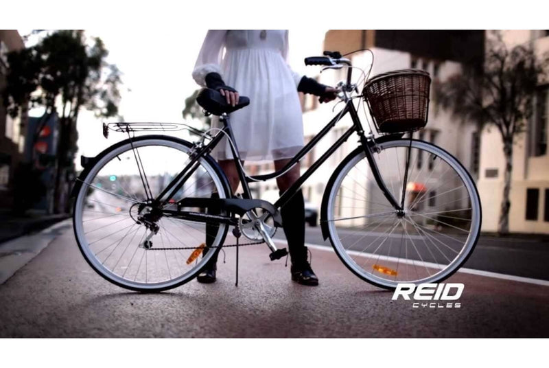 Comprar Bicicleta Holandesa de Paseo Reid Classic Plus Negro 7V - TR-BC412VLCPN 2022