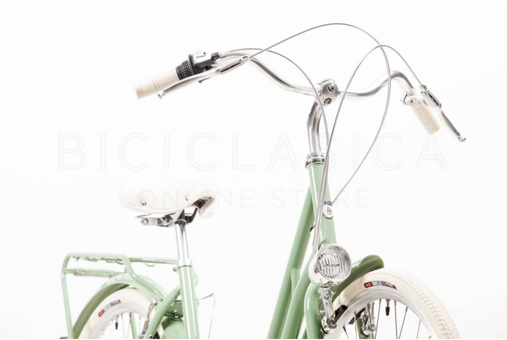 Comprar Bicicleta de Paseo Capri Berlin Verde-Crema 6 velocidades (DESCONTINUADA)