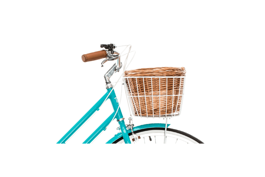 Comprar Cesta de Bicicleta + Portacestas Blanco/Negro para bicicleta REID