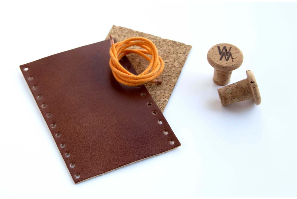 Comprar Puños de manillar Piel y corcho de Walter Matrakas Brown-Orange