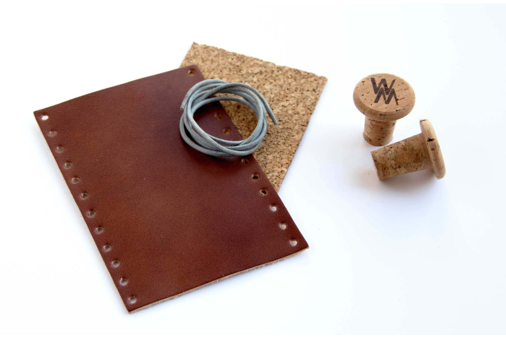 Comprar Puños de manillar Piel y corcho de Walter Matrakas Brown-Grey