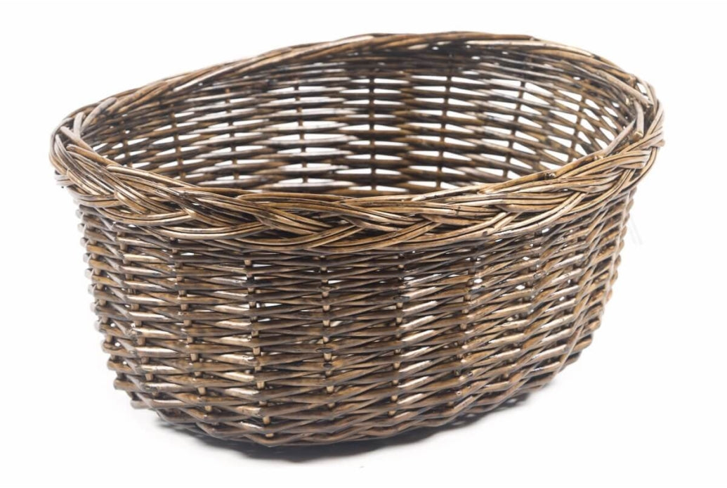 Comprar Cesta de Mimbre ovalada Marrón - Liquidación