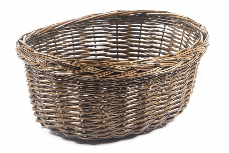 Comprar Cesta de Mimbre ovalada Marrón - Liquidación