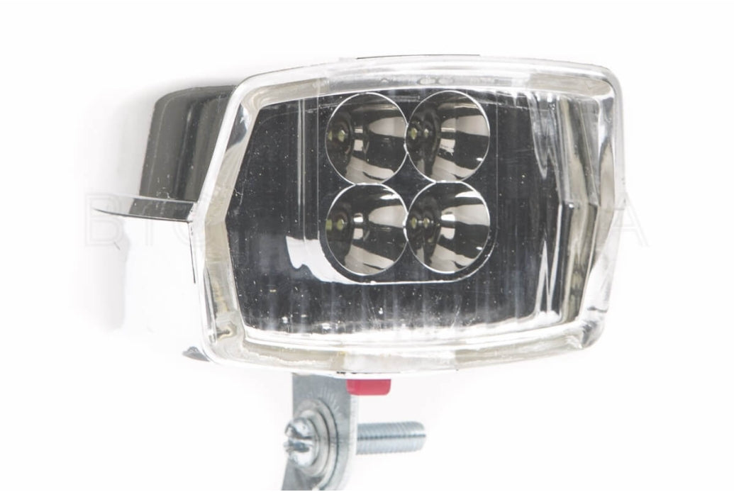 Comprar Foco Frontal Baterias Led Cromado