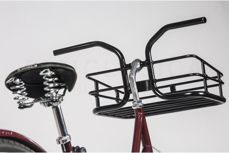 Comprar Manillar con Cesta Integrada de Aluminio Negro