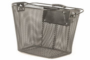 Comprar Cesta metálica con asa delantera negra + Klickfix
