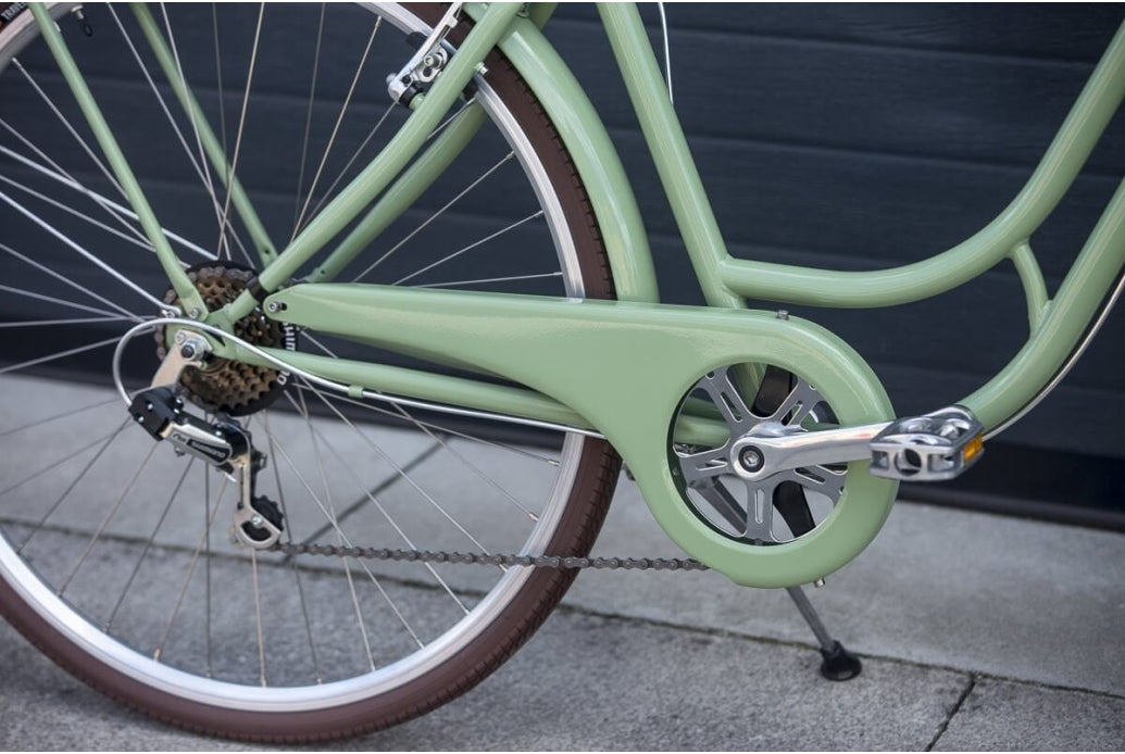 Comprar Bicicleta de Paseo Capri Berlin Verde-Marrón 6v