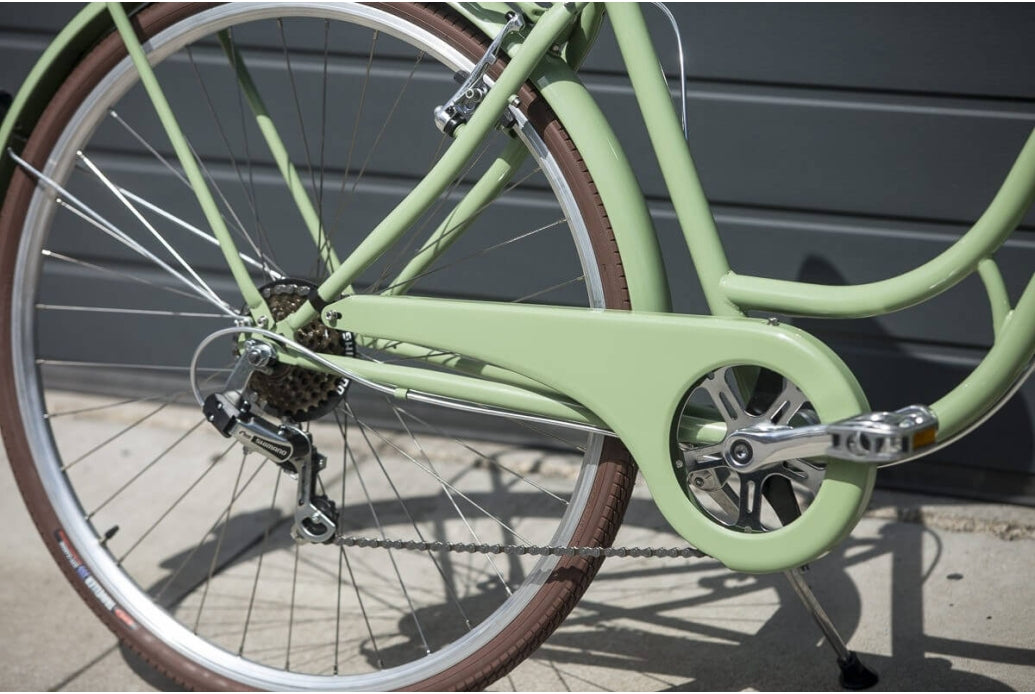Comprar Bicicleta de Paseo Capri Berlin Verde-Marrón 6v