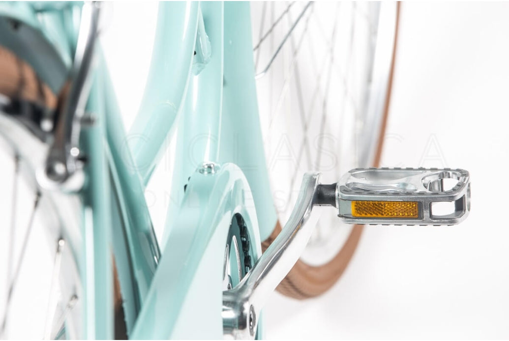 Comprar Bicicleta de paseo Capri Berlin aquamarina-marrón 7V