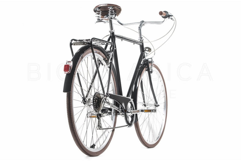 Comprar Bicicleta Capri Berlin Man Negro-Marrón 6 Velocidades Brooks