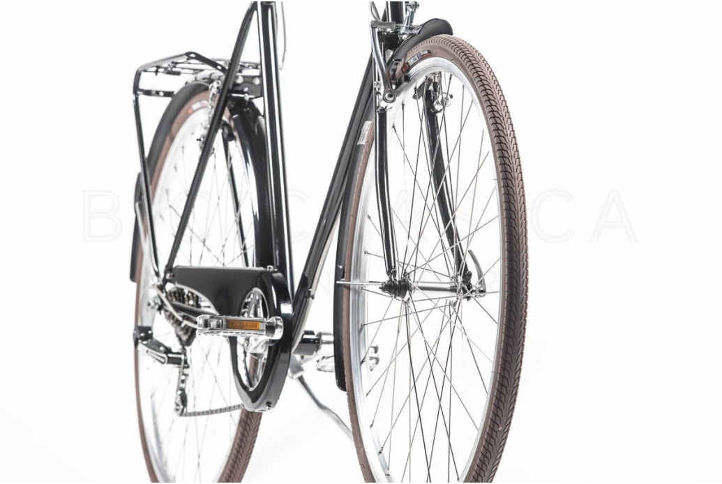 Comprar Bicicleta Capri Berlin Man Negro-Marrón 6V