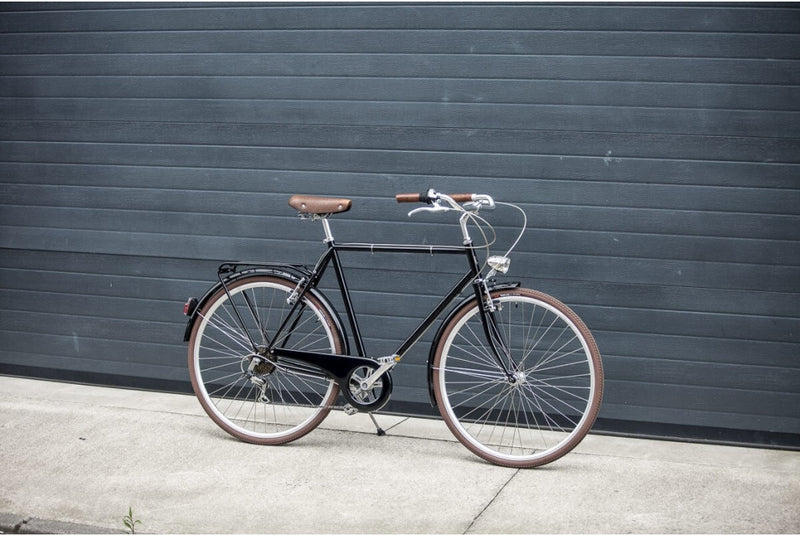 Comprar Bicicleta Capri Berlin Man Negro-Marrón 6V