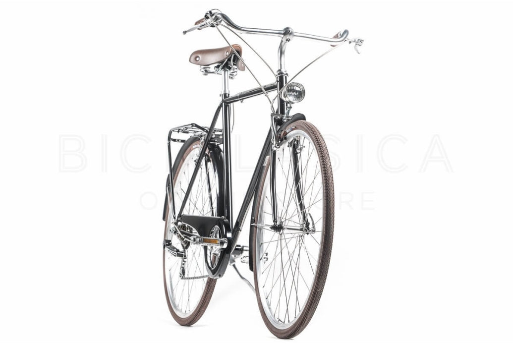 Comprar Bicicleta Capri Berlin Man Negro-Marrón 6V