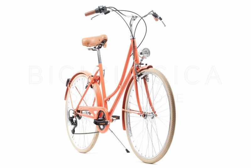 Comprar Bicicleta Urbana Capri Valentina Coral 6 Velocidades B-STOCK