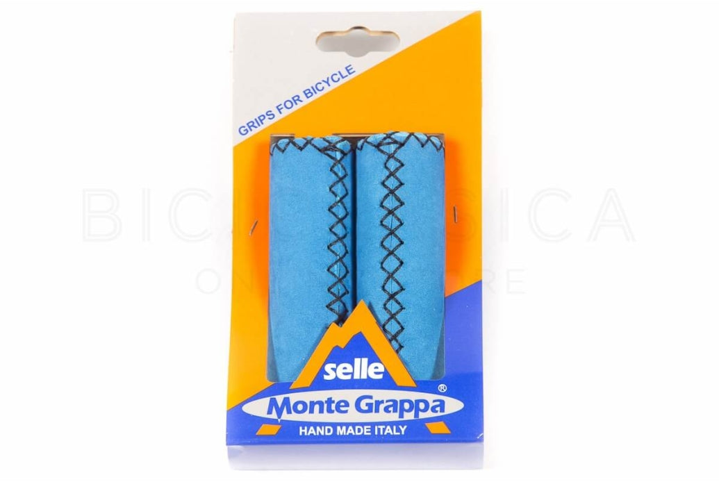 Comprar OFERTA - Puños de piel vuelta Monte Grappa Azul