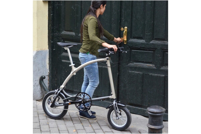 Comprar Bicicleta Plegable OSSBY Curve 5V Beige