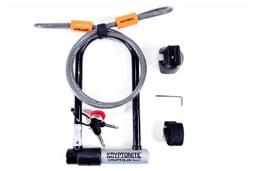 Comprar Candado Kryptonite KRYPTOLOK 2 STD + Cable Kryptoflex 410 - Descatalogado