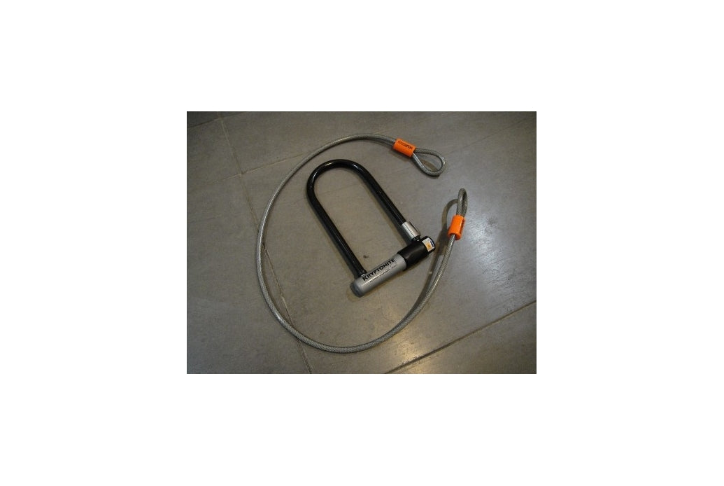 Comprar Candado Kryptonite KRYPTOLOK 2 STD + Cable Kryptoflex 410 - Descatalogado