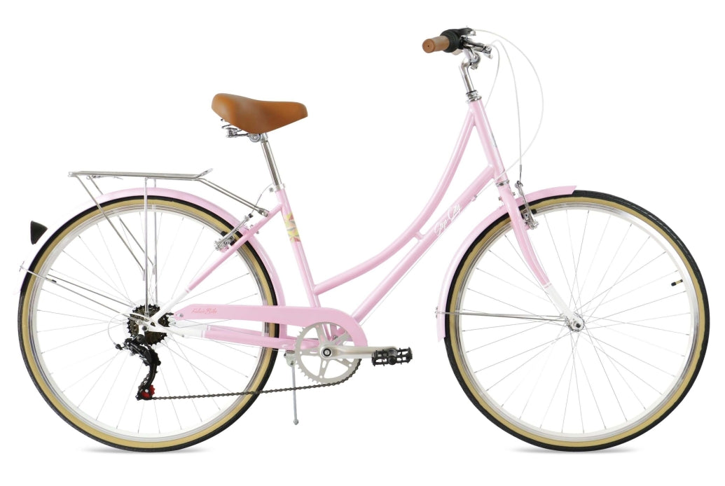 Comprar Bicicleta Paseo Fabric Bike Step-City Rosa - TR-BCLFBSC07R 2022