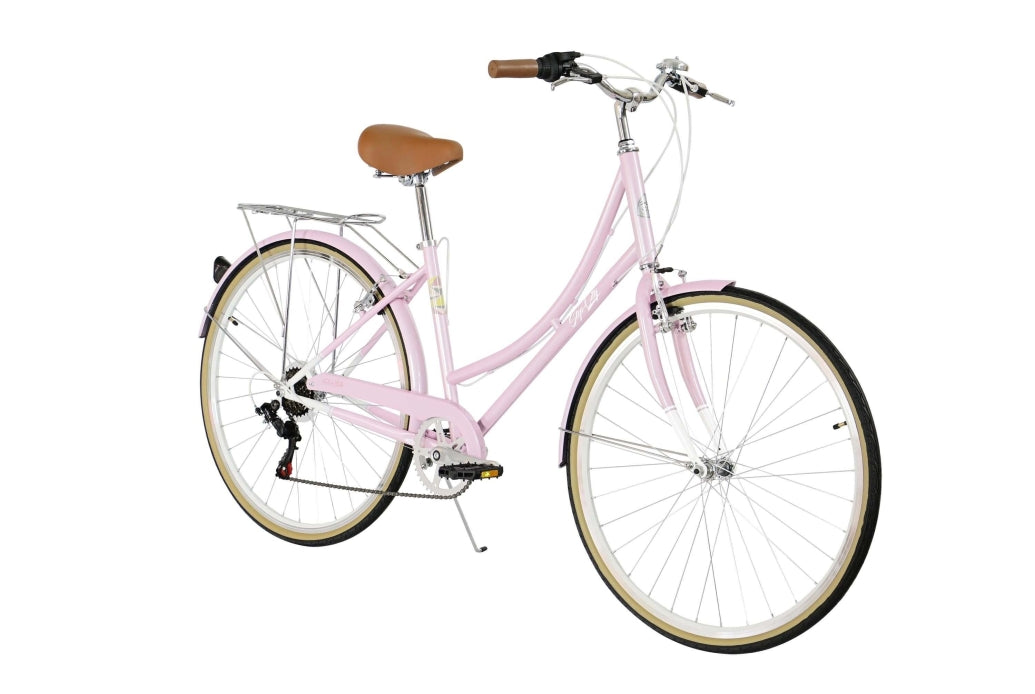 Comprar Bicicleta Paseo Fabric Bike Step-City Rosa - TR-BCLFBSC07R 2022