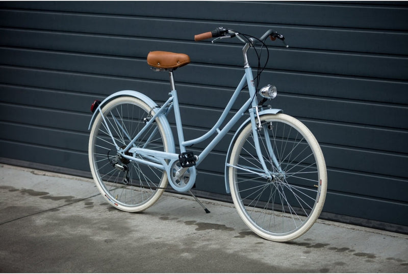 Comprar Bicicleta de paseo vintage Capri Valentina azul cielo