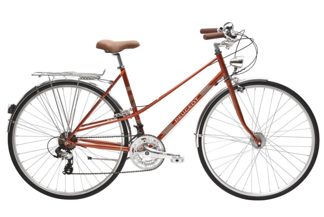 Comprar Bicicleta Urbana Peugeot LC01 D7+ Naranja - TR-BCPELC01D7+NA 2022