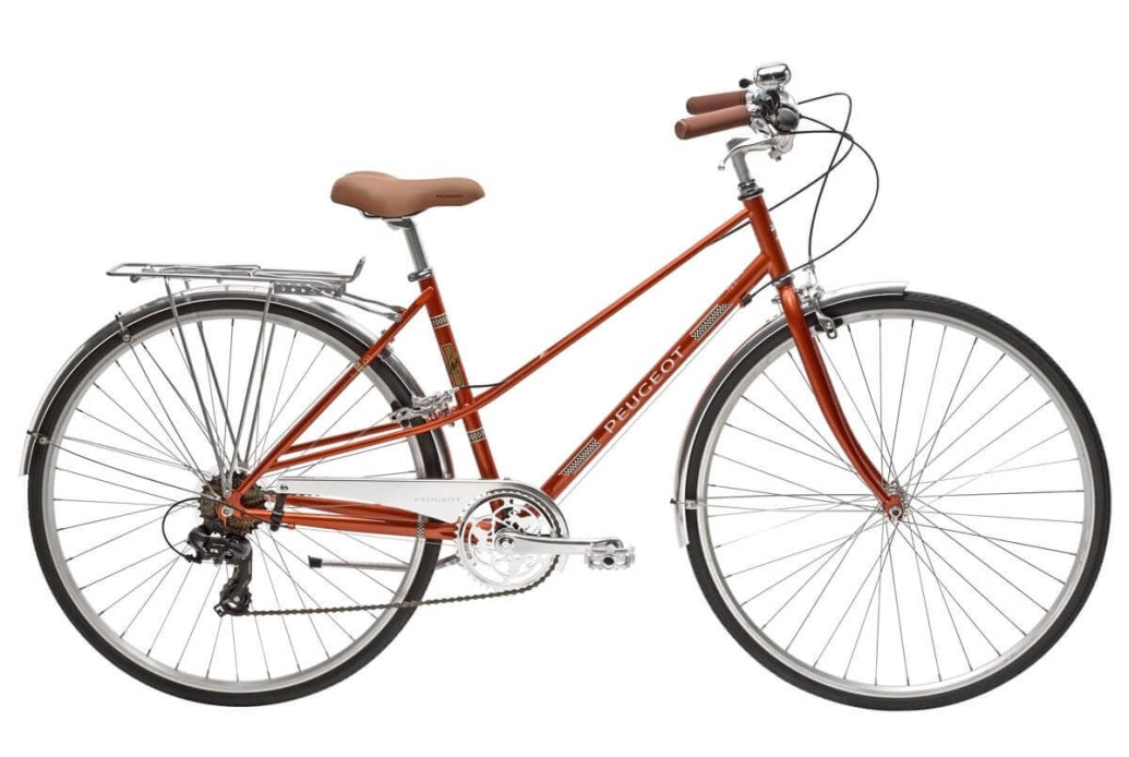 Comprar Bicicleta Urbana Peugeot LC01 D7 Naranja - TR-BCPELC01D7NA 2022