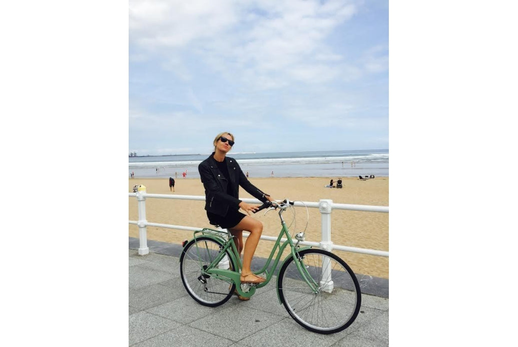Comprar Bicicleta de Paseo Capri Berlin Verde-Crema 6 velocidades