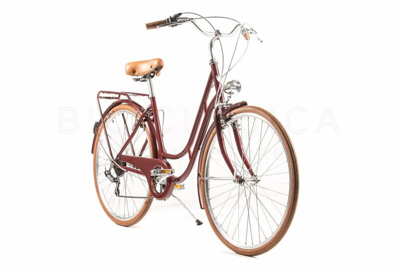 Comprar Bicicleta de Paseo Capri Berlin Night Fire Red - Miel 6v