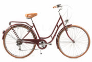 Comprar Bicicleta de Paseo Capri Berlin Night Fire Red - Miel 6v