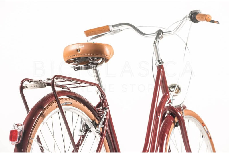 Comprar Bicicleta de Paseo Capri Berlin Night Fire Red - Miel 6v