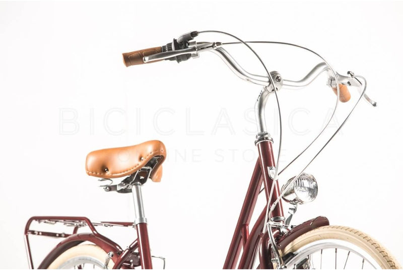 Comprar Bicicleta de Paseo Capri Berlin Night Fire Red - Crema 6v
