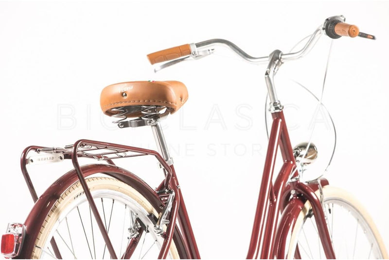 Comprar Bicicleta de Paseo Capri Berlin Night Fire Red - Crema 6v