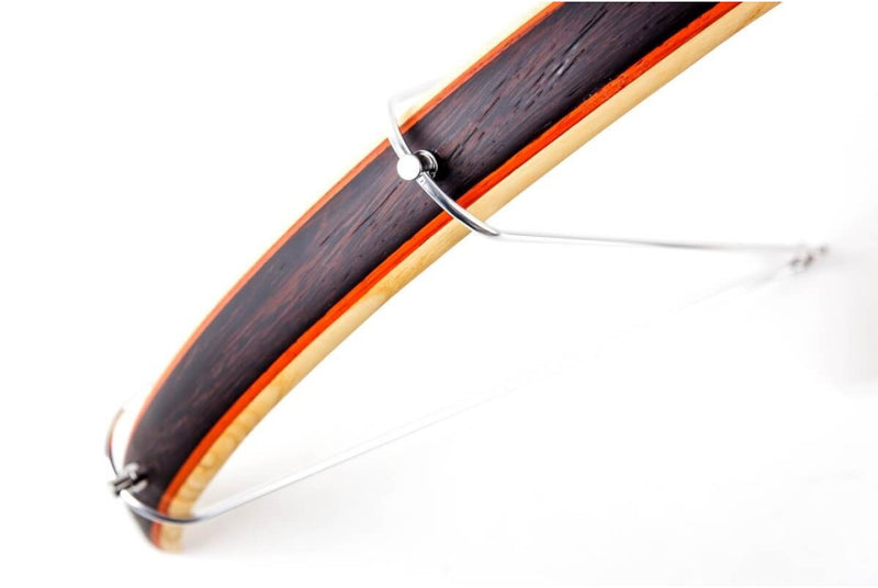 Comprar Juego de guardabarros en madera de fresno macizo palo rojo y wengue 28" + Foco delantero y trasero