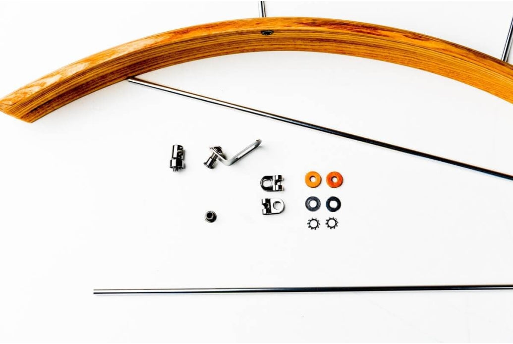 Comprar Juego de guardabarros en madera de fresno macizo 28"