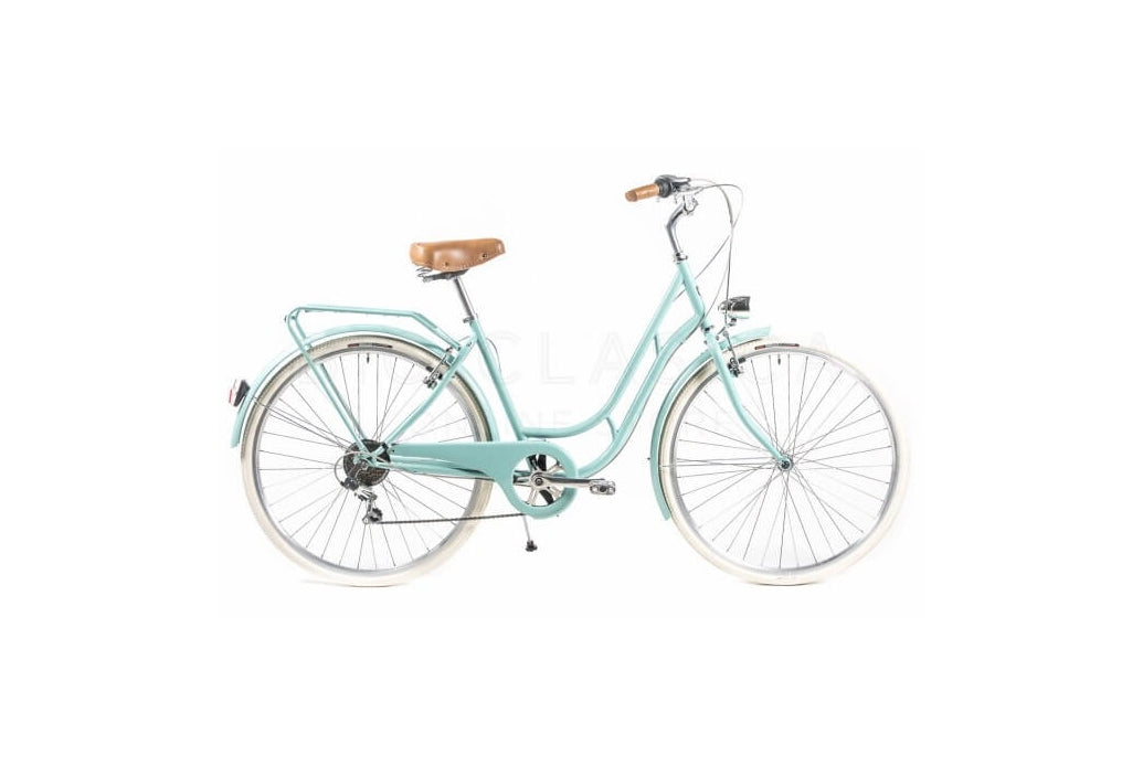 Comprar Bicicleta de Paseo Capri Berlin Aquamarina Crema 6 velocidades PROMOCION