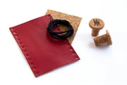 Comprar Puños de manillar Piel y corcho de Walter Matrakas Red-Black