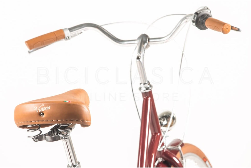 Comprar Bicicleta de Paseo Capri Berlin Night Fire Red - Miel 6v