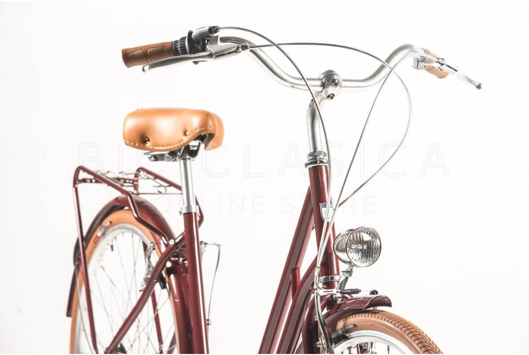Comprar Bicicleta de Paseo Capri Berlin Night Fire Red - Miel 6v