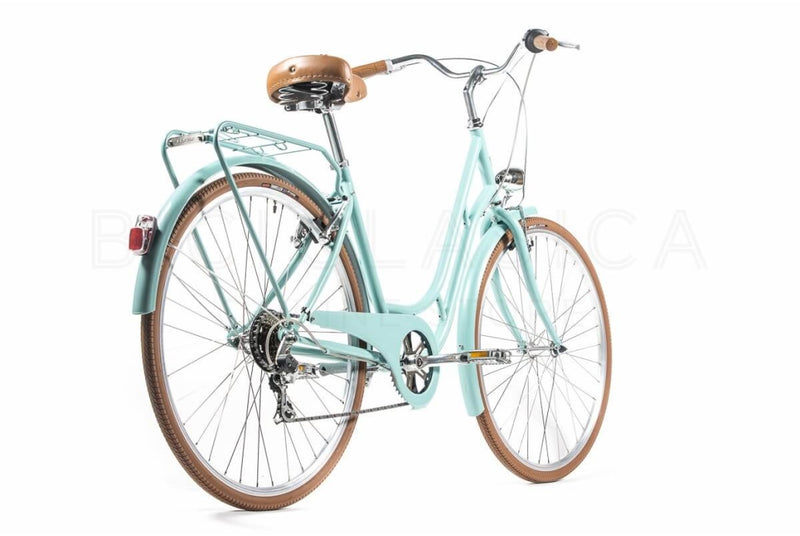 Comprar Bicicleta de Paseo Capri Berlin Aquamarina-Marrón 7V-
