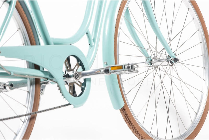 Comprar Bicicleta de Paseo Capri Berlin Aquamarina-Marrón 7V-